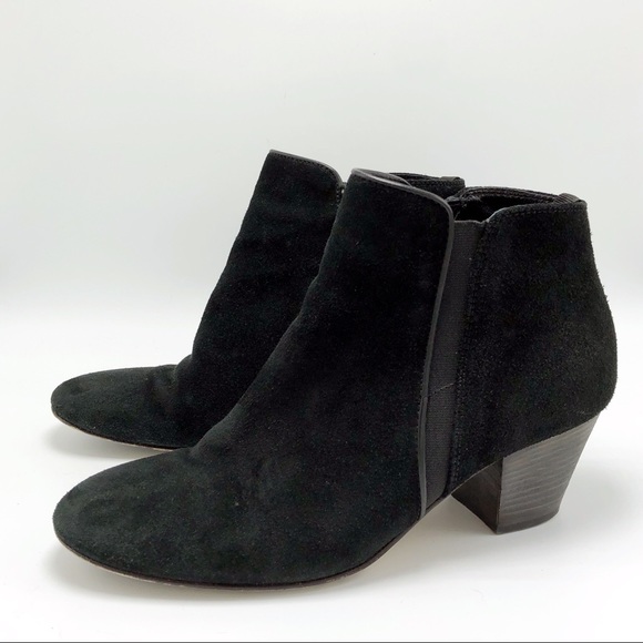 Aquatalia Black Suede Booties - Picture 1 of 8